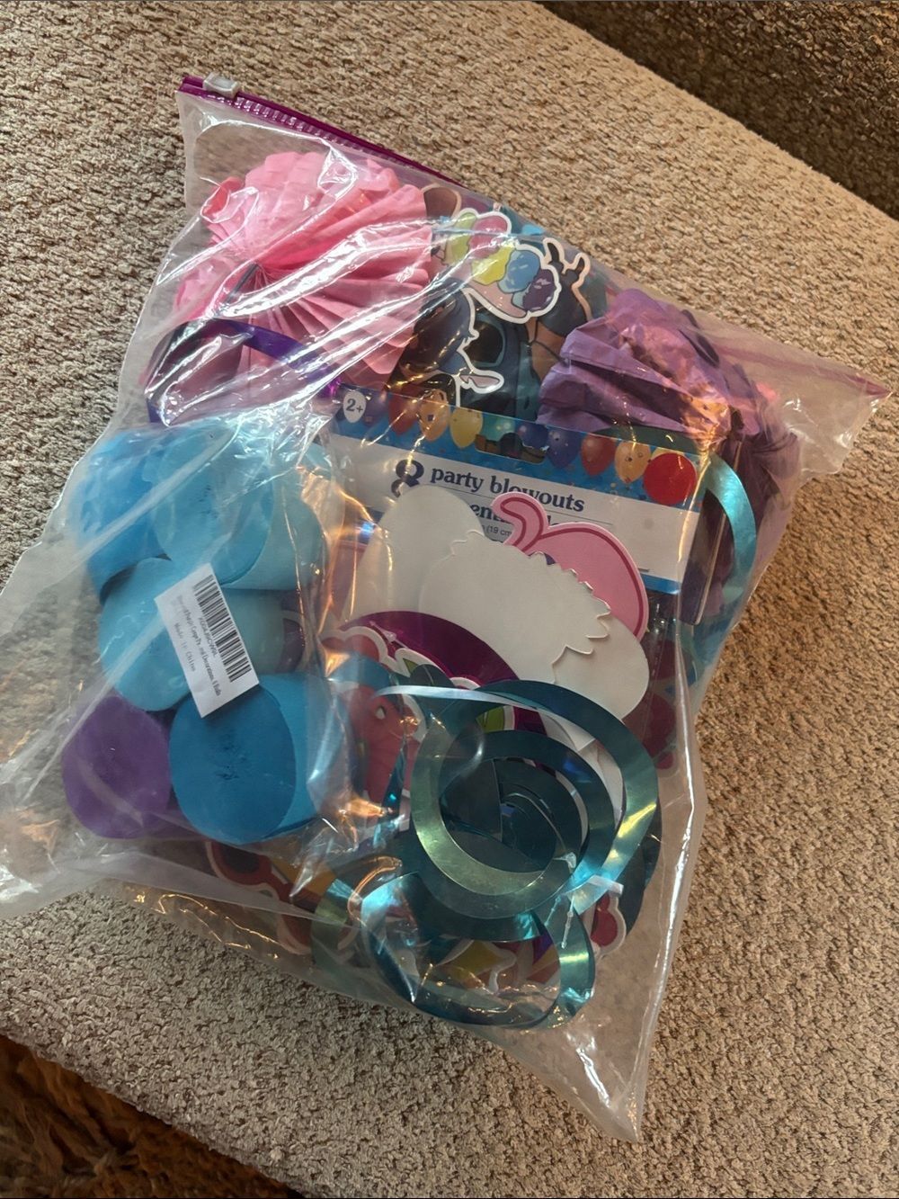 Lilo and Stitch 🌴 Party Decoration Bundle in Blue, Purple, Pink